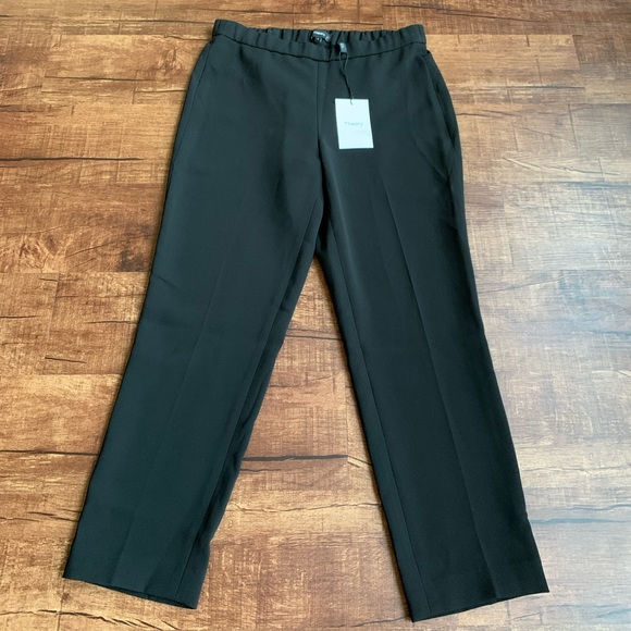 Theory made in USA basic pullon pant classic crepe